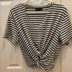 Mustard Seed striped shirt size medium women’s